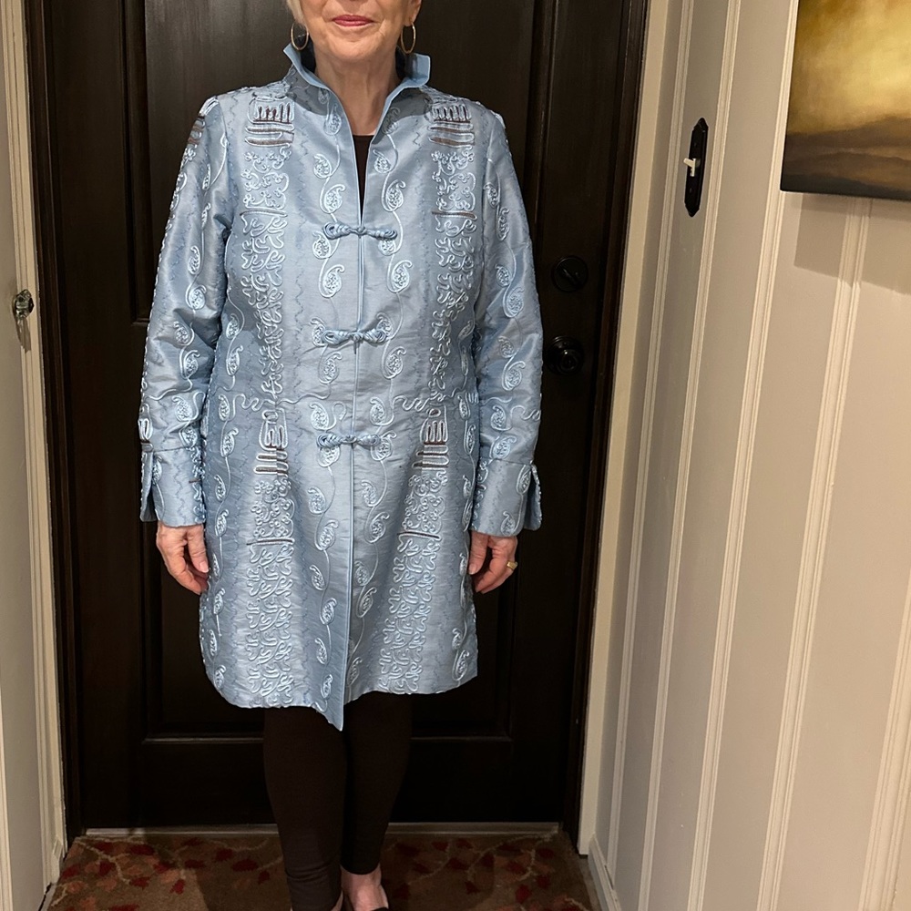 Custom stitched jacket never used